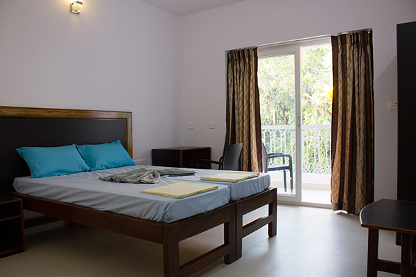 standard non ac rooms at Anjuna Plaza guest house and hostel