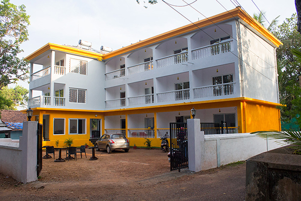 Anjuna Plaza Guest house exterior landscape